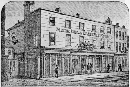 Mitre Inn and Clarence Hotel High Street Chatham