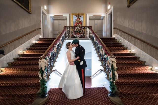 Photograph of Mr and Mrs Neil on their wedding day.