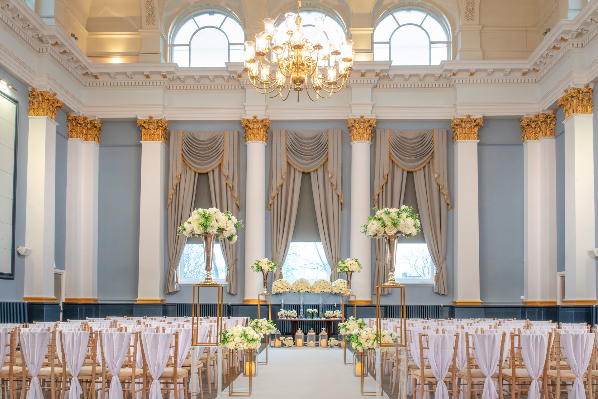 The Corn Exchange wedding room.