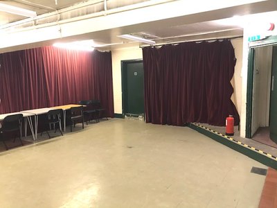 Basement drama studio at the brook theatre